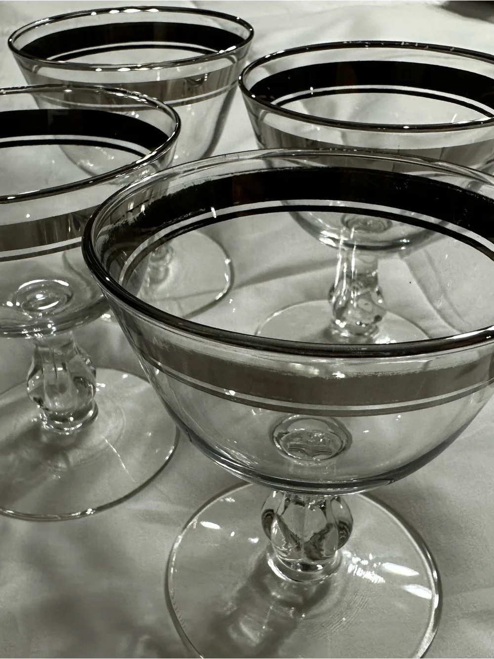 Set of 11 Libby Moonmist glasses